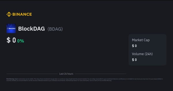 8 Signs BlockDAG’s Binance Listing Date Could Trigger a Massive Bull Run